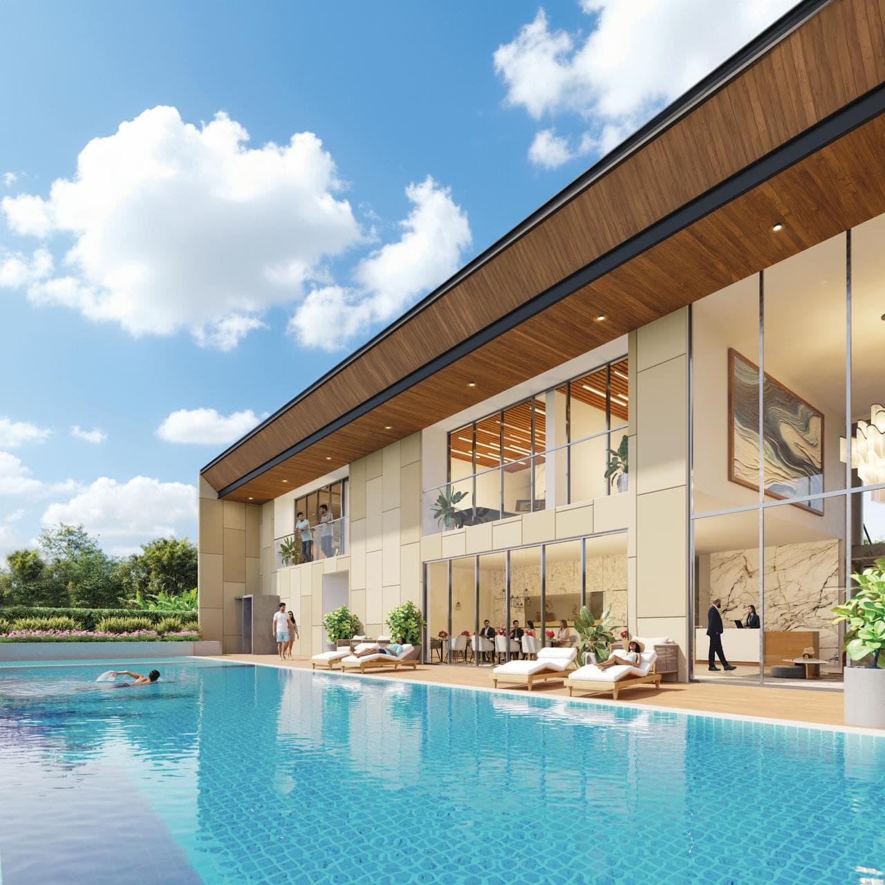 World-Class Swimming Pool